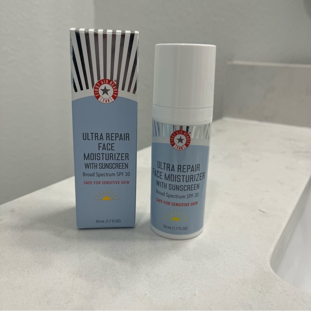 First Aid Beauty Ultra Repair Moisturizer with Sunscreen- NEW!
